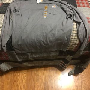 Gray Carhartt Longsleeve Tee